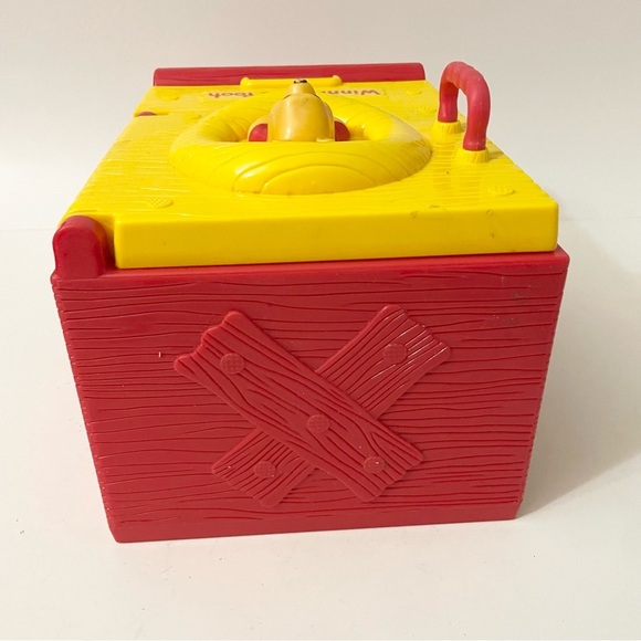 Disney Tomy Winnie the Pooh Refrigerator Toy Miniature Cooler Ice Box - Picture 8 of 16